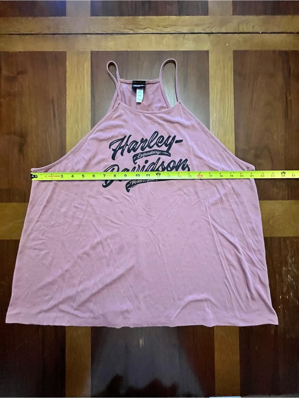Harley-Davidson Women's Dusty Rose Graphic Tank Top Size XL - Picture 7 of 7